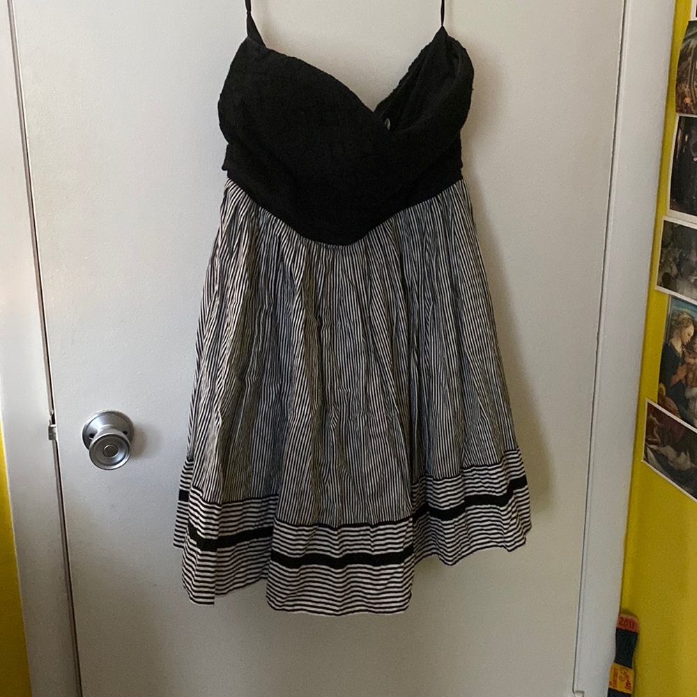 ModCloth Minuet Strapless Lace Cocktail Party Dress